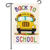 G128 Back To School Bus Garden Ag 12x18 In Back To School Lawn Decoration FCCE ZZA WWL EEL