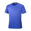 Training Wear Quick Dry Dazzling Size S T-Shirt, Sweat-wicking, 32MAD025, Men's, Blue,