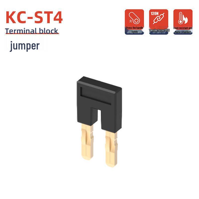 PT4 Rail-Mounted Terminal Block: Solderless, Painless Wrench-Free Copper Wire Connector UK