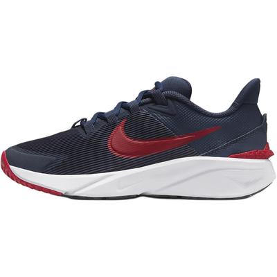 Zapatillas de Running para Niños Star Runner 4 Resistentes a la Abrasión Caña Baja Azul DX7615-406