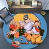 Popeye the Sailor Man,Round Area Rug,Carpet Rug for Living Room Bedroom Sofa Playroom Decor,Non-slip Floor Mat