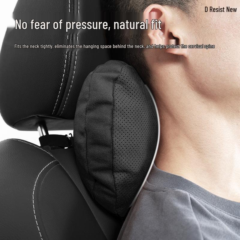Toyota New Crown 14th Gen Suede Maybach Neck Pillow for Car Seat
