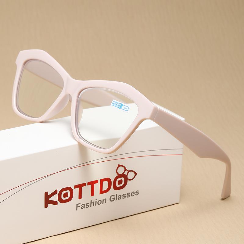

Full-Frame Presbyopic Glasses Fashion Cat Eye Frames Care Of Eyes Reading Eyewear Blue Light Blocking Glasses For Men Women 2.5