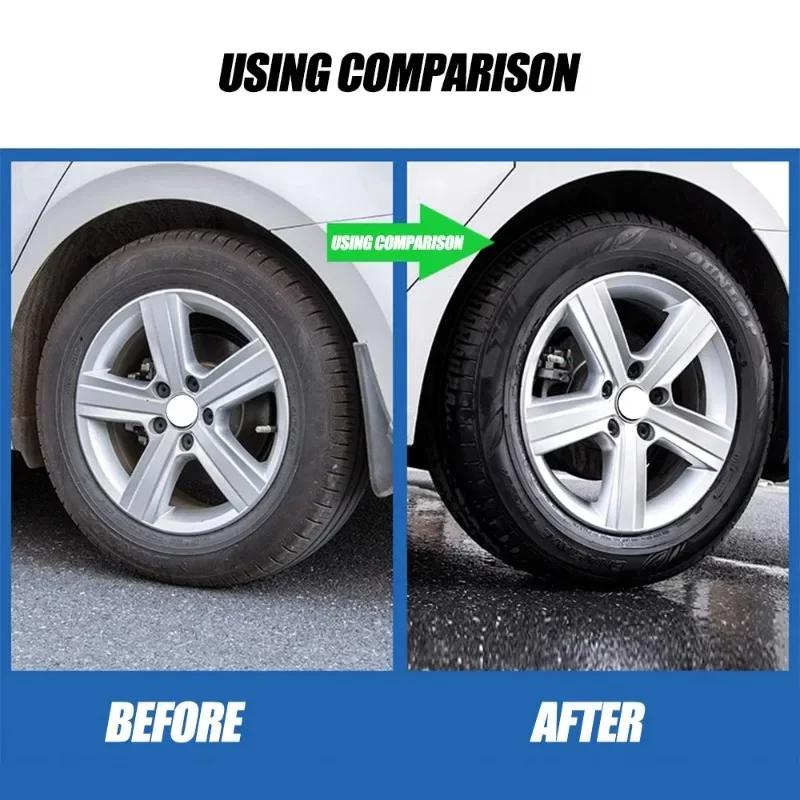 Car Hub Cleaning Brush Automatic Wheels Detailing Washing Tool Car Tire Hub Rim Gap Dust Removal Brushes Car Body Beauty Tools