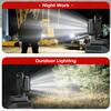Durability USB Rechargeable LED Work Light With PowerBank Capability Adjustable Illumination For Various Night Activities