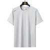Quick-drying T-shirt Soft Elastic Ice Silk Short-sleeved Round Neck Casual Sports Short-sleeved