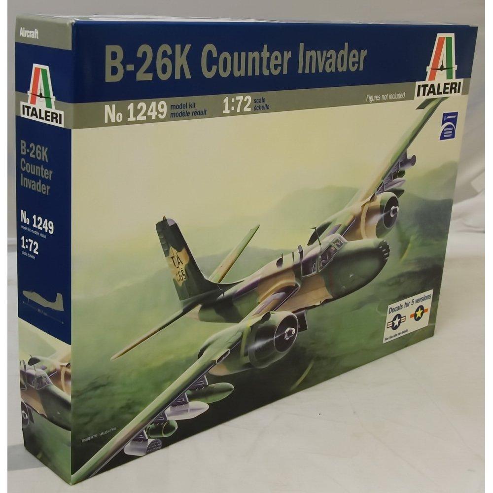 

Tamiya Italeri 1249 Дуглас Каунтер Инвейдер Пластиковая Модель 1/72 B-26K