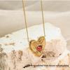 Elegante Retro Herbst/Winter Edelstahl Schlüsselbein Kette für Damen
