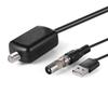 HDTV Amplifier Low Noise Indoor HD Digital TV Antenna Amplifier Easy Installtion 25dB High Gain Adapter with USB Power Supply