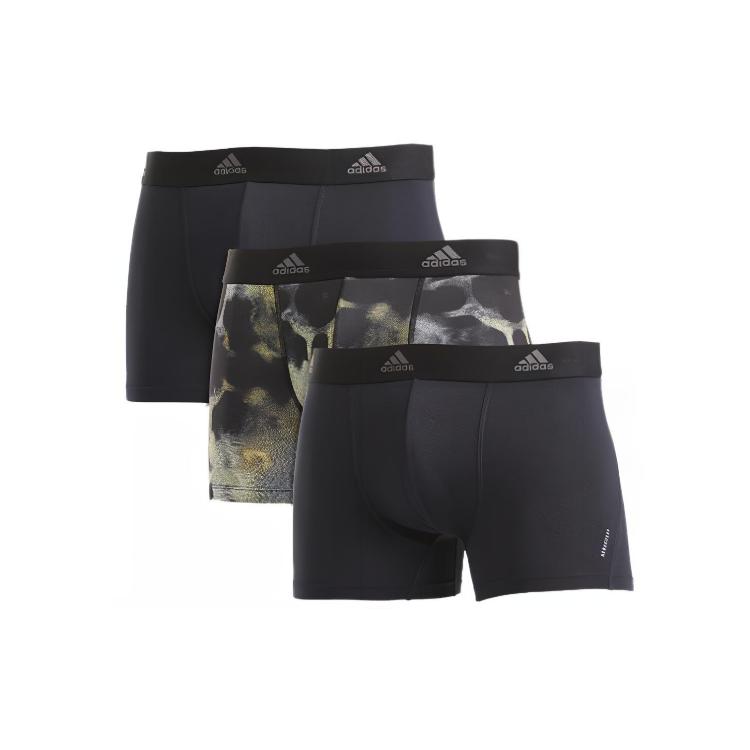 

Adidas Logo Print Sports Casual Boxer Briefs 3-Pack Men Underwear 4A3M02-929 L