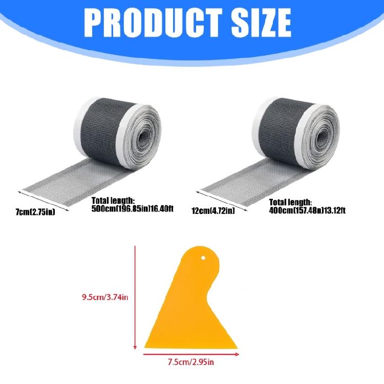 2 Rolls Effective Hair Catcher Drain Screens with Removal Tool for Showers Capturing Hair Preventing Clogs for Bathroom
