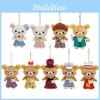 Cartoon Rilakkuma Plush Bear Doll Keychain Bag Pendant Toy Gifts Accessories