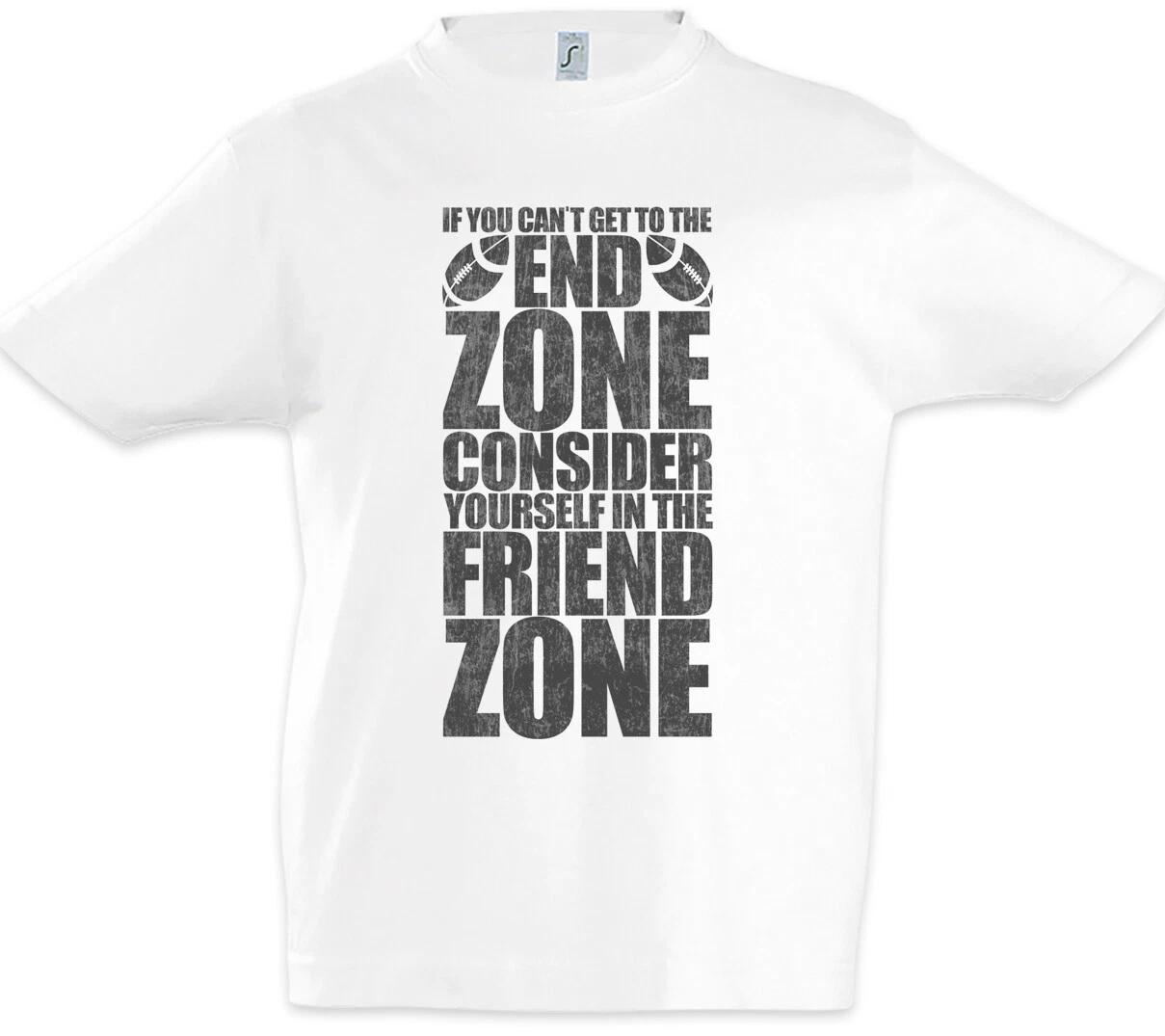 End Zone Friend Zone Kids Boys kids boys T-Shirt Fun American Football Get To The 120