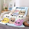 1Pc Kawaii Friends Together Blanket For Couch Bed Plush Cozy Fuzzy Blanket Super Soft Warm Blankets For Fall And Winter 091841