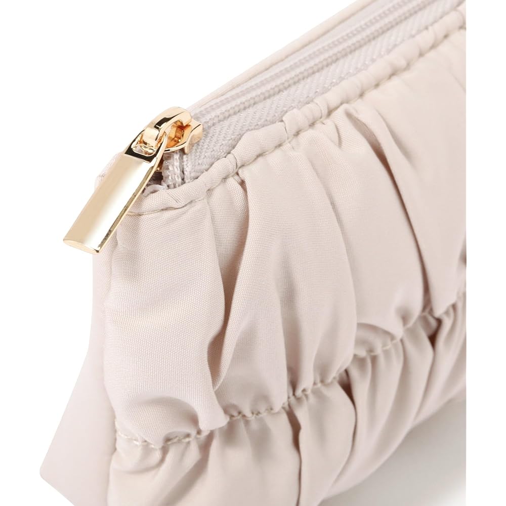 Francfranc Gather Pen and Glasses Case Light Pink Storage Pouch for Desk Organization Stationery Holder