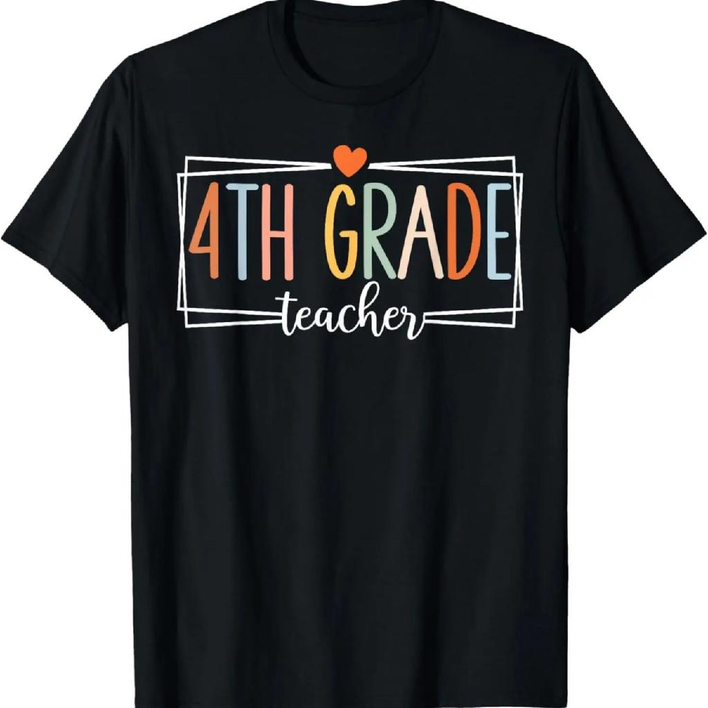 Fourth Grade Teacher 4th Grade Teachers Back to School T-Shirt