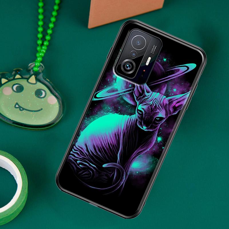 Sphinx Cat Printing Drawing Case For POCO F5 X5 X3 Pro X4 F4 GT F3 M5s C40 Cover For Xiaomi 13 12 Lite 11T 12T Pro 12X