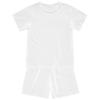 Labi Kids Summer Short Sleeve Jacquard Mesh Pajama Set