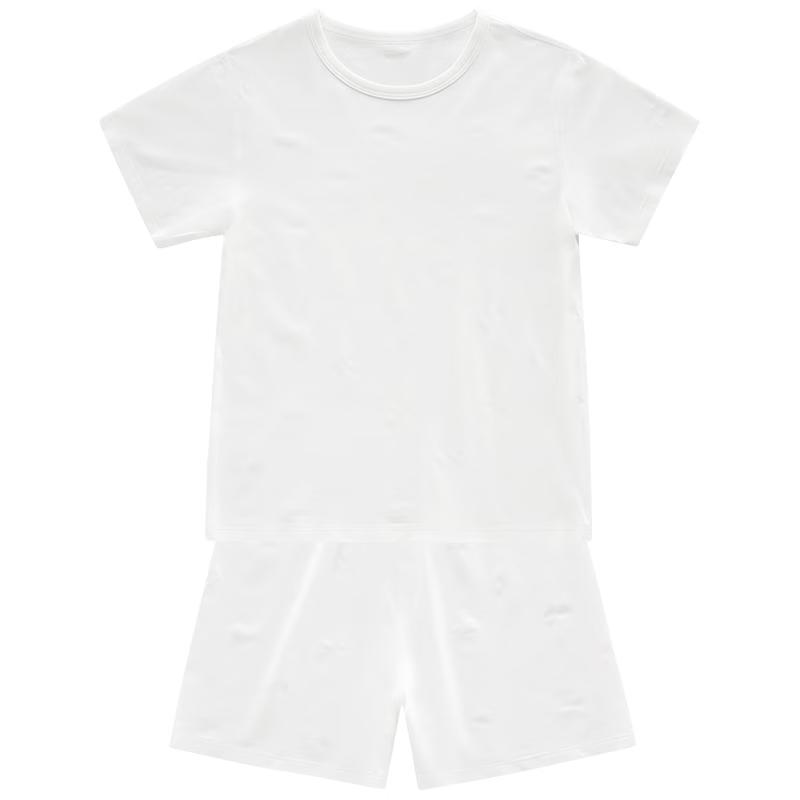 Labi Kids Summer Short Sleeve Jacquard Mesh Pajama Set
