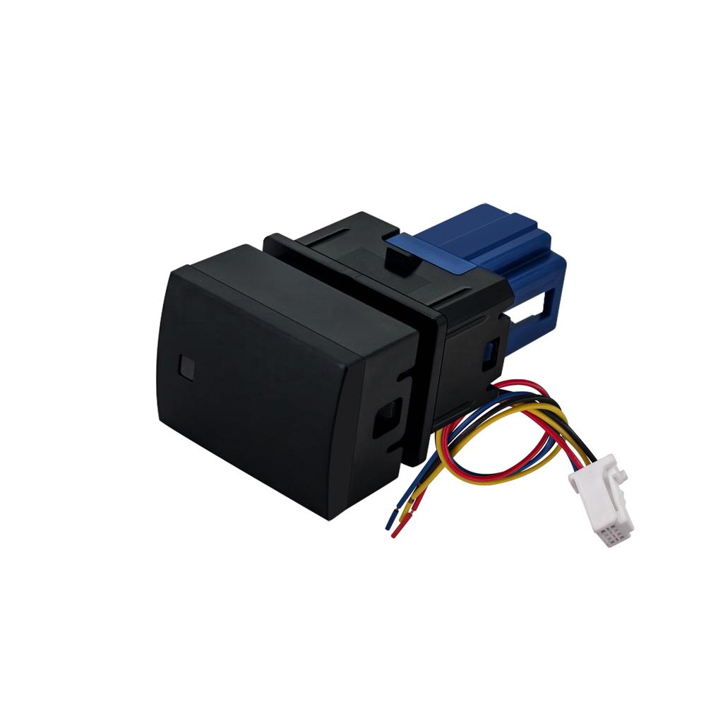 Amber Led Push Switch Front Bumper Spotlights Winch Power Button 12V for Mitsubishi Triton MV 2024 2025 Outlander 2021-2025