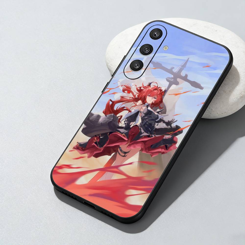 

Game ARK L-Laevatain Phone Case For Samsung Galaxy A73,A72,A71,A70,A52,A51 Others Soft Black Cover Samsung a52