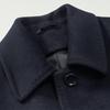 Teloman Unisex Wool Blend Mid-Length Workwear Coat