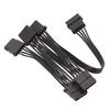 IDE To SATA Power Splitter Cable Big 4Pin To IDE SATA Power Conversion Line