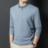Yiliteng Men's Long Sleeve Polo T-Shirt