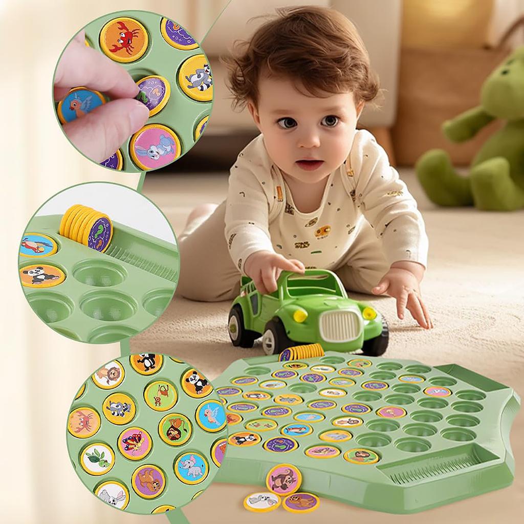 Flip Chess Memory Animal Flip Chess Game Memory Flip Chess Fruit Flip Chess Board Game