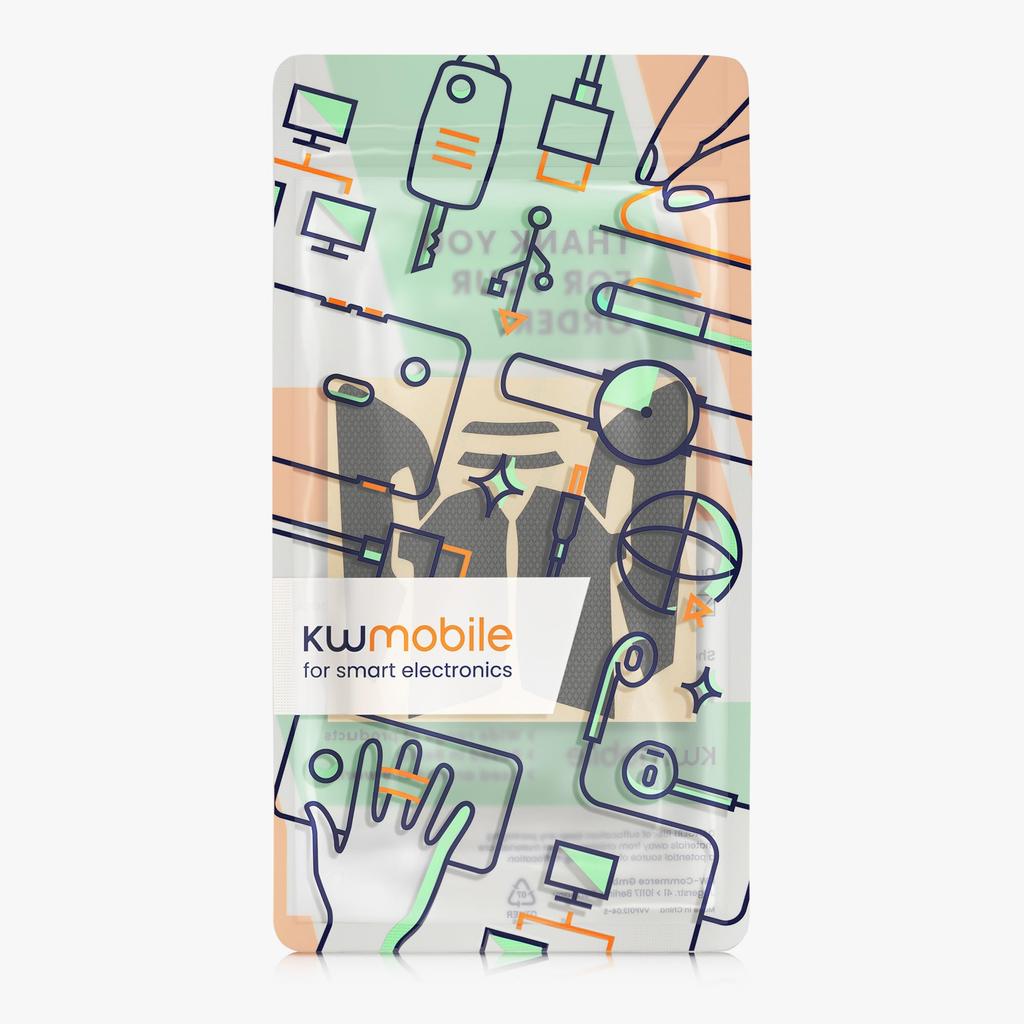 kwmobile Mouse Grip for Razer Viper Ultimate - Anti-Slip Grip Tape, Pre-Cut, 0.5mm Thick, Black