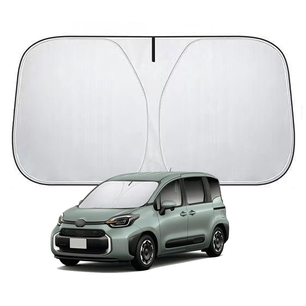 Toyota Windshield Sunshade for the New Toyota Sienta 10th This Sunshade provides superior heat and UV provides excellent and is a and storage bag