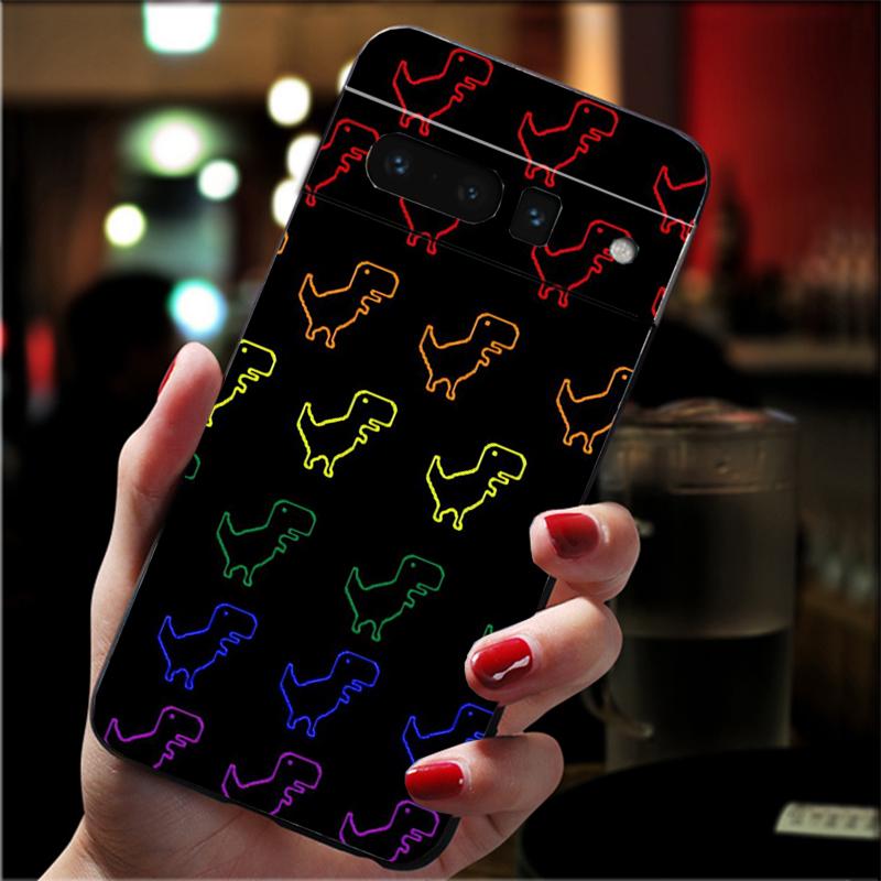 Cute Baby Dinosaur Phone Case For Google Pixel 9 Pro XL 8 7 Pro 8A 7A 7 6A 6 Pro Pixel 4 3 XL 5 6 4A