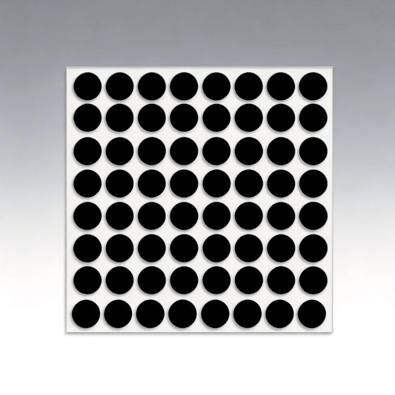 Ochelari Negri din Plastic cu Acoperire Anti-Orbire Inteligentă Pentru Accesorii Ochelari de 5mm și 6mm Autocolant Blocare Lumină