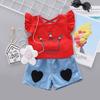 Summer Short Sleeve Set for Girls 1-4 Years - Baby Girl Fashion T-shirt Two-Piece