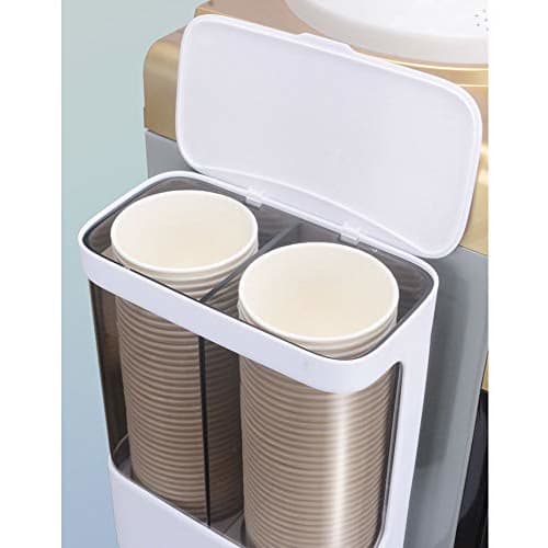 Becherspender, Papierbecherhalter, Becherständer, Becherhalter, Geeignet für viele Anlässe, Passend für 50-75mm Becher (2 Reihen)