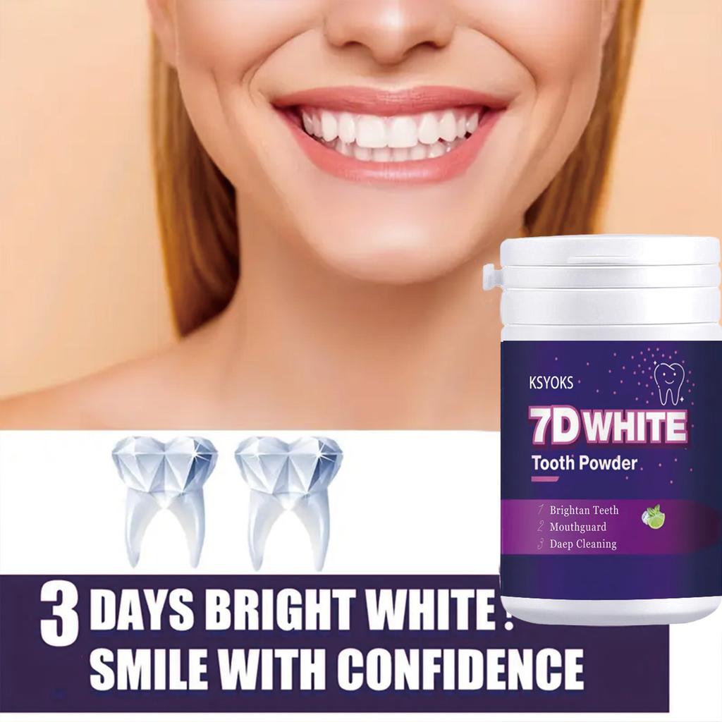 Tooth powder, brightening teeth, oral protection, deep cleaning, fresh breath