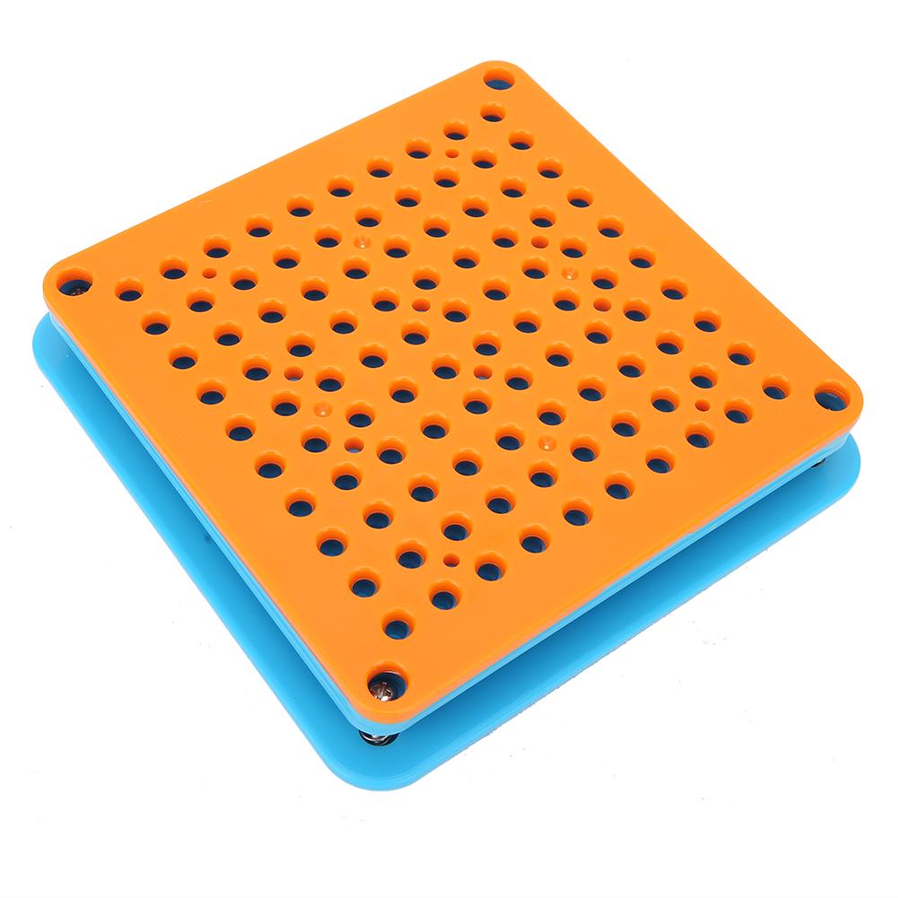 

100 Holes Capsule Filler Manual DIY Capsule Powder Pressing Filling Machine Board Tool