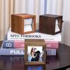 Custom Luminous Hand-Cranked Flip Book Photo Machine In Wooden Box - Unique Wedding Gift