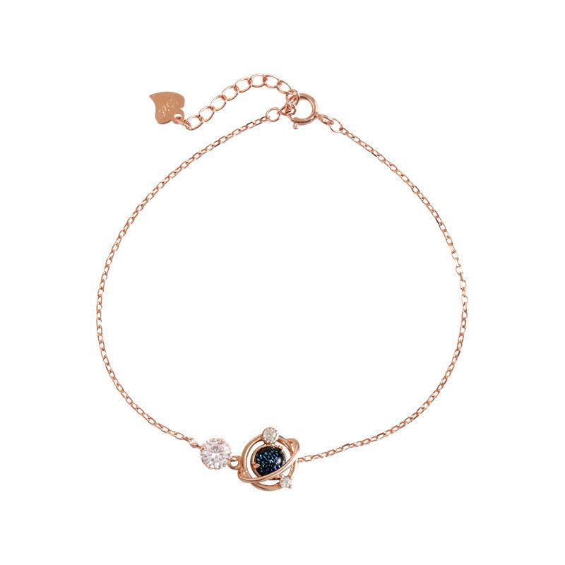 Blue Planet bracelet female niche design simple personality temperament student girlfriend bracelet jewelry