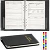 Moogovgi Hair Stylist Client Profile Book,Client Record Refillable Notebook Binder with Client Profile Cards (80 Sheets Client Record Cards)