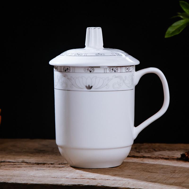 Chinese Style Ceramic Cup,Personality Retro Milk Juice Lemon Mug Coffee Tea Cup Home Office Drinkware Unique Gift