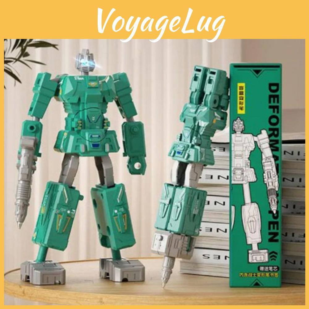 Robot Pen Deformation Resistant Wear Nontoxic School Office Supplies Ballpoint Pen Children