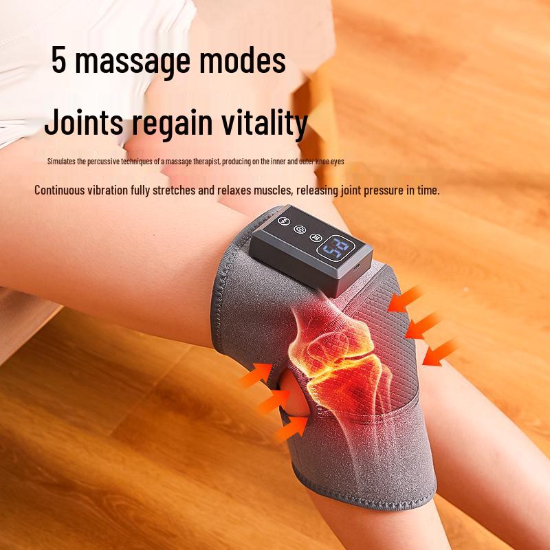 Rechargeable Heated Knee Massager for Joint Pain Relief