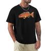 Coral Trout T-Shirt T-shirts Oversize Topping Vintage Tee Shirts for Men