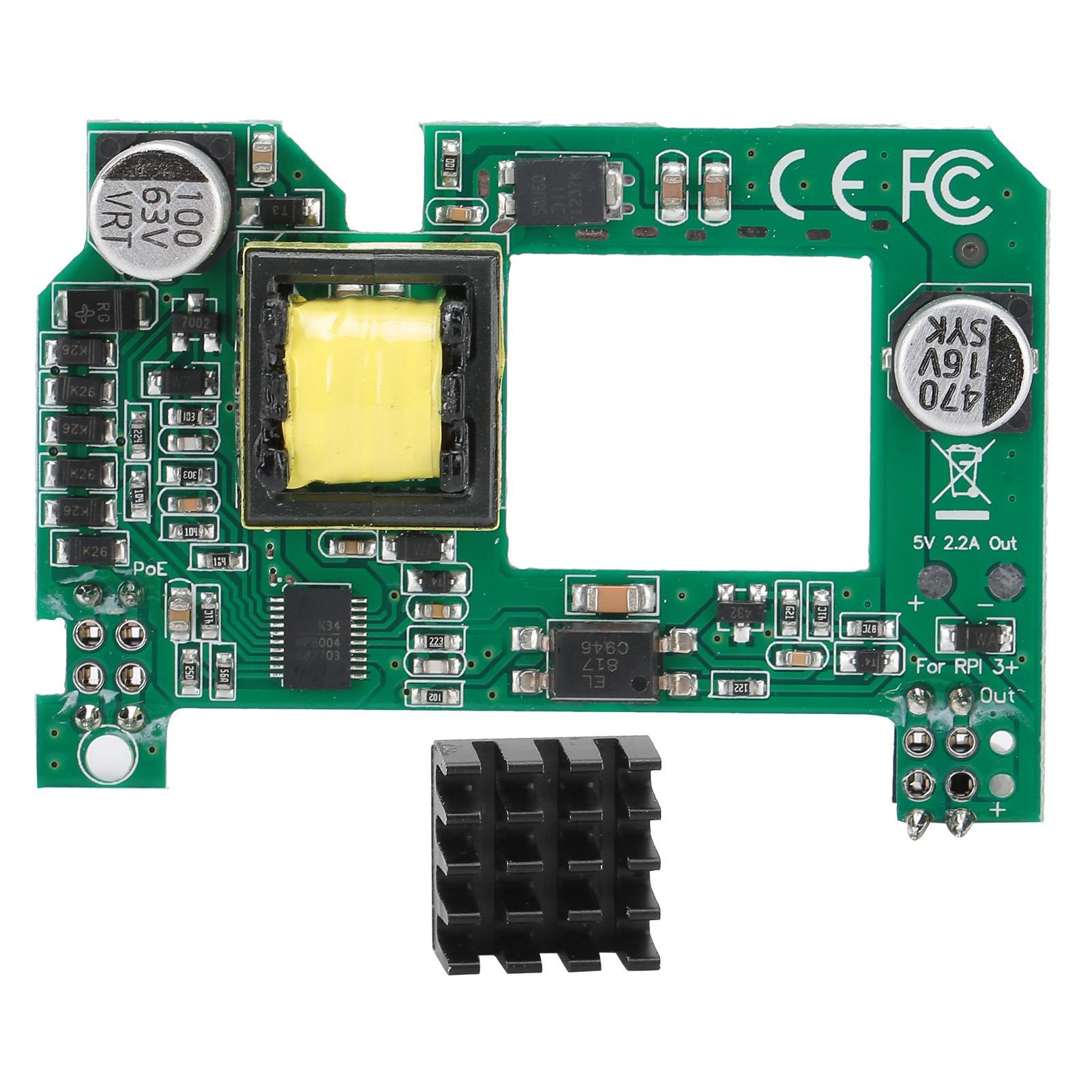 

POE модуль для Raspberry Pi 4B/3B