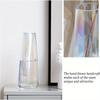 Transparent Aurora Illusion Glass Vase Flower Arrangement Vase Tabletop Vase Home Decoration Vase Perfect Gift for Wedding