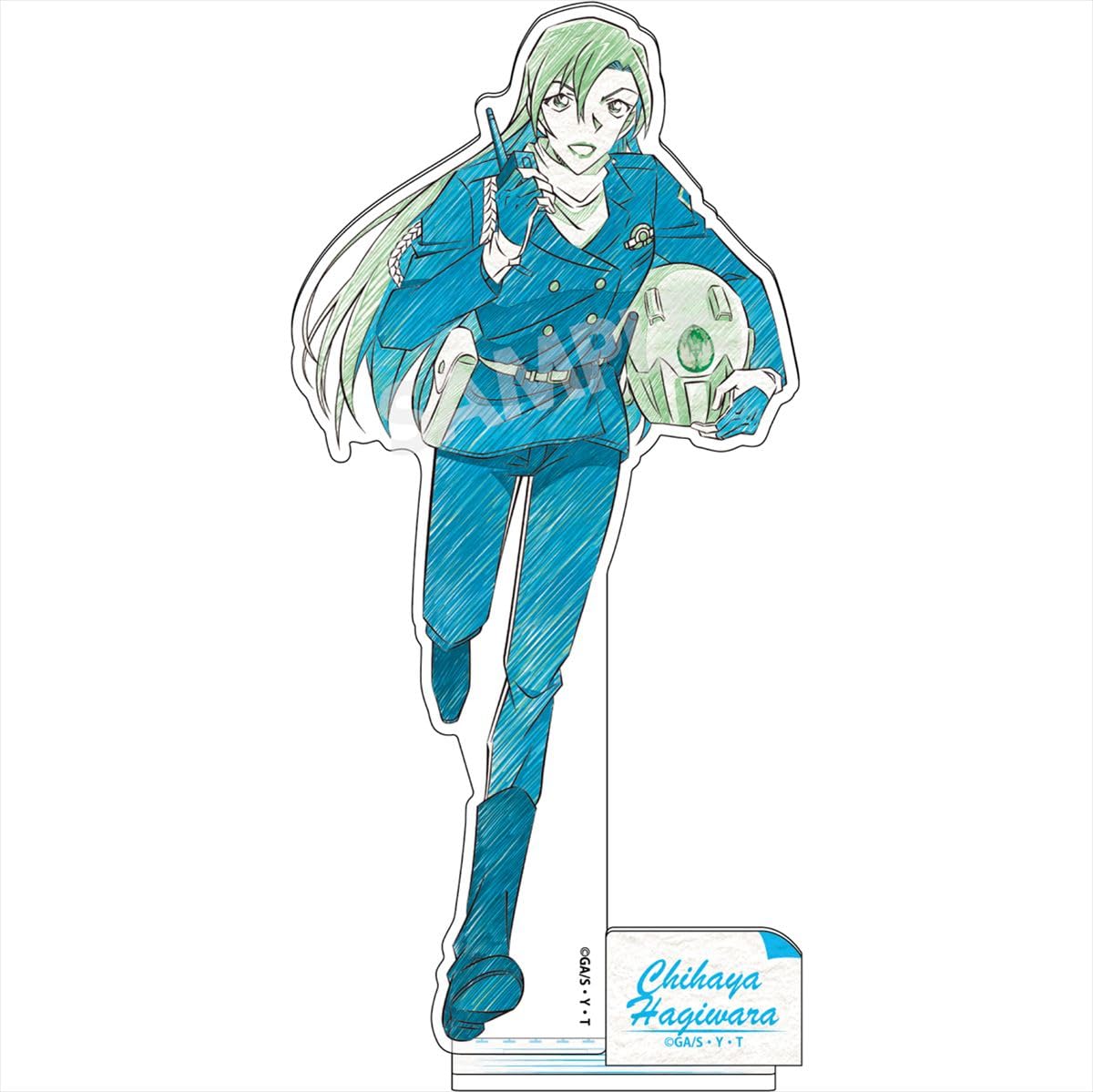 Act Detective Conan Pencil Art Acrylic Stand Collection 10 Chihaya Hagiwara W90 x H210mm Acrylic Zero-G Vol. Approx.