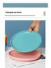 Matte Ceramic 4-Piece Shallow Plate Set: Creative Steak & Breakfast Plates for Western Cuisine.