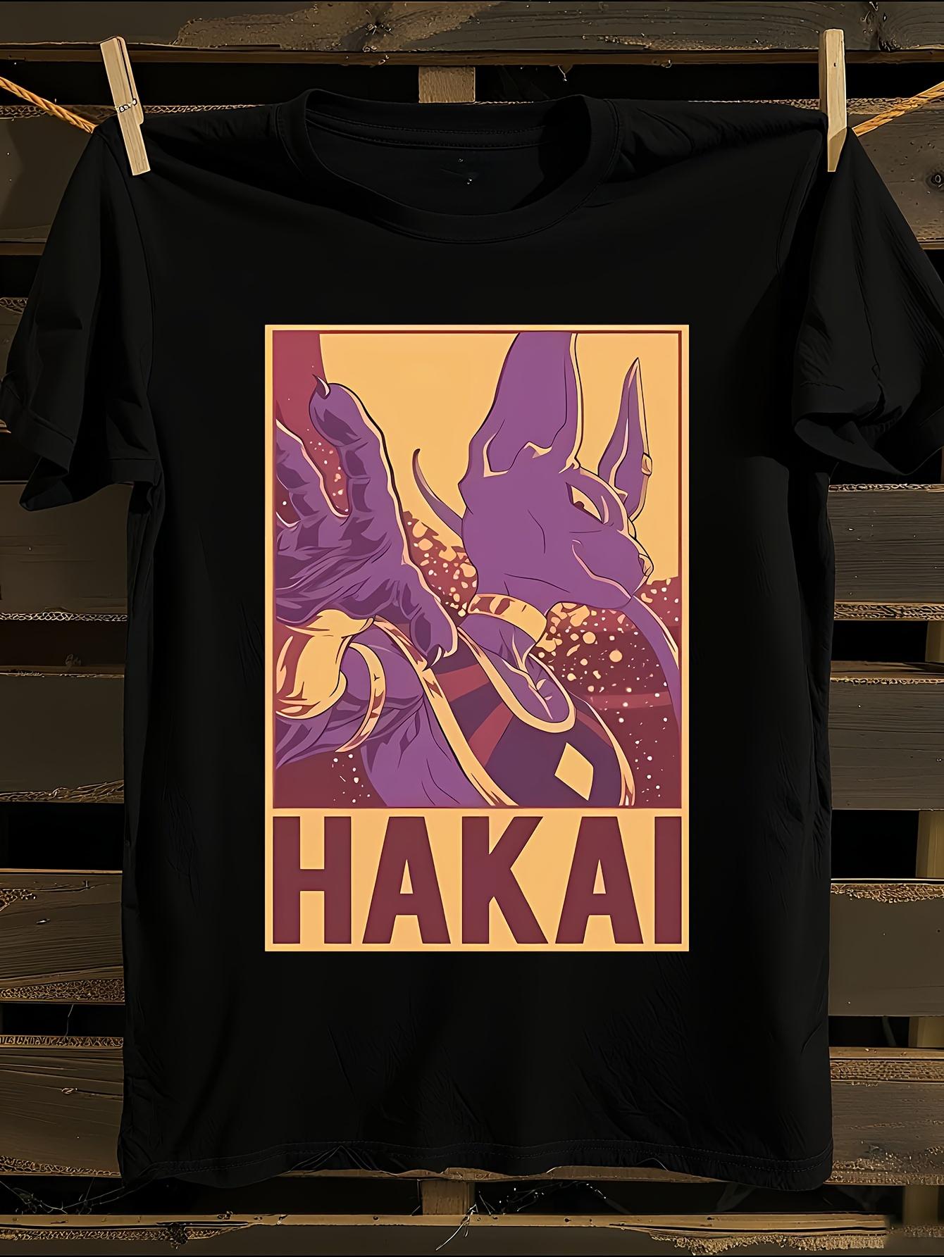 Beerus Hakai Anime Graphic T-Shirt XXXL