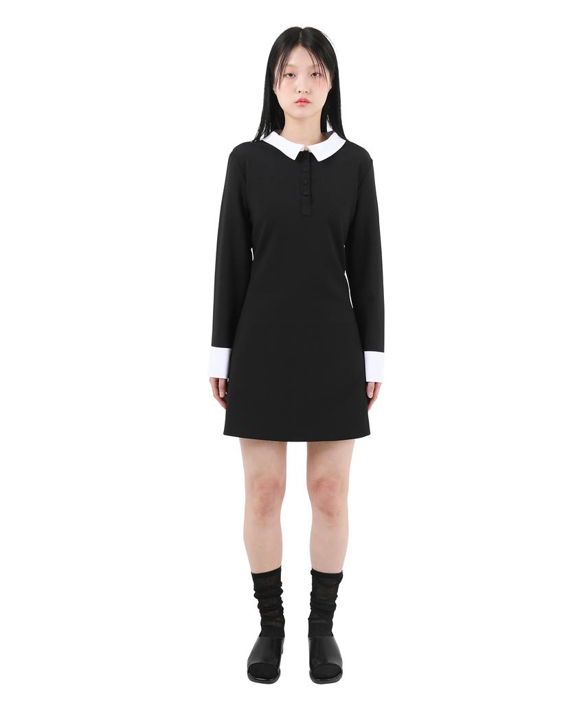 Catharsis Corset Collar Dress Black One Size
